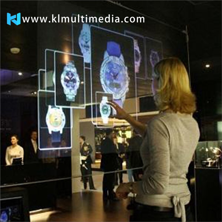 Holographic Window Display
